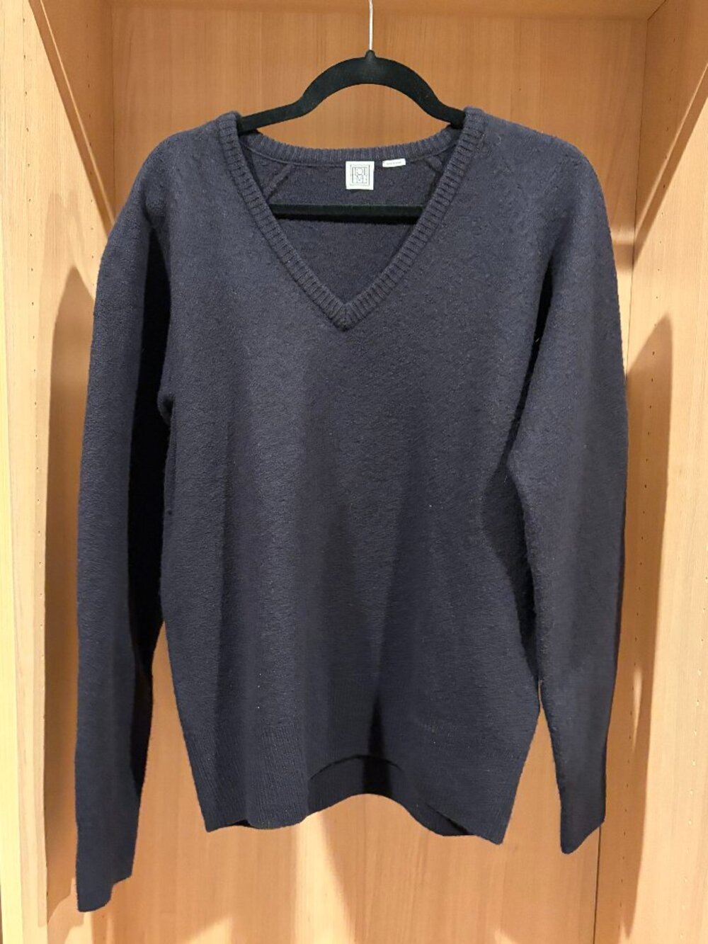 Toteme Wool V-Neck Sweater